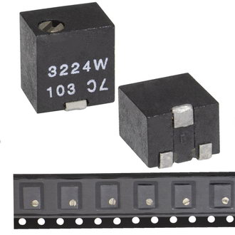 Подстроечные резисторы 3224W-1-103 RUICHI