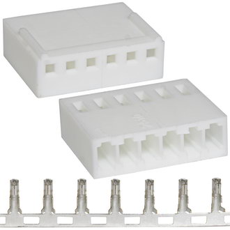 Разъемы питания низковольтные HU-06 pitch 2.54mm+Terminal RUICHI Разъемы питания низковольтные HU-06 pitch 2.54mm+Terminal RUICHI