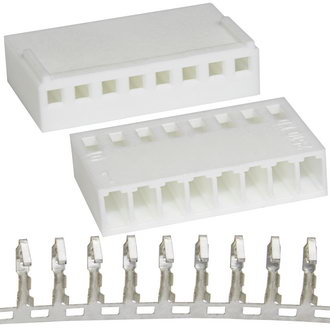 Разъемы питания низковольтные HU-08 pitch 2.54mm+Terminal RUICHI Разъемы питания низковольтные HU-08 pitch 2.54mm+Terminal RUICHI