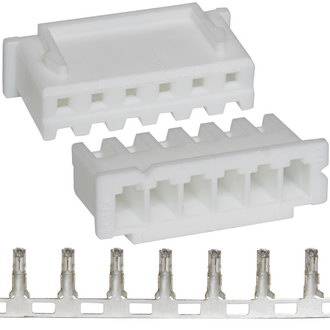 Разъемы питания низковольтные H-06 pitch 2.54mm + Terminals RUICHI Разъемы питания низковольтные H-06 pitch 2.54mm + Terminals RUICHI