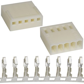 Разъемы питания низковольтные HU-05 pitch 2.54mm+Terminal RUICHI Разъемы питания низковольтные HU-05 pitch 2.54mm+Terminal RUICHI