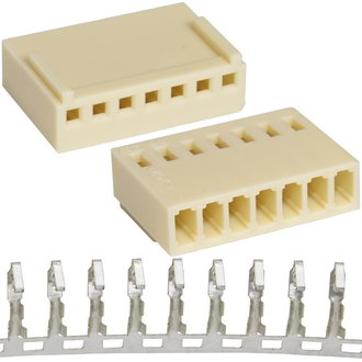 Разъемы питания низковольтные HU-07 pitch 2.54mm+Terminal RUICHI Разъемы питания низковольтные HU-07 pitch 2.54mm+Terminal RUICHI