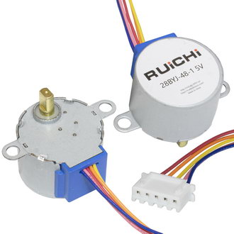 Шаговые двигатели 28BYJ-48-1 5V RUICHI Шаговые двигатели 28BYJ-48-1 5V RUICHI