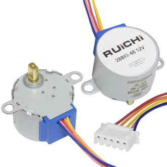 Шаговые двигатели 28BYJ-48 12V RUICHI Шаговые двигатели 28BYJ-48 12V RUICHI