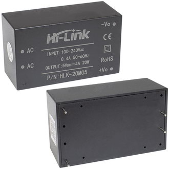 Источники питания на плату HLK-20M05 Hi-Link Источники питания на плату HLK-20M05 Hi-Link
