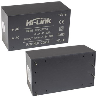 Источники питания на плату HLK-20M15 Hi-Link Источники питания на плату HLK-20M15 Hi-Link