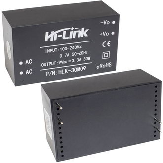 Источники питания на плату HLK-30M09 Hi-Link Источники питания на плату HLK-30M09 Hi-Link