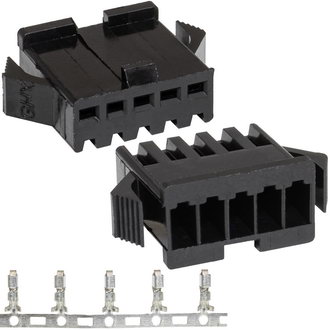 Разъемы питания низковольтные SM-5F 2.54mm + Terminal RUICHI Разъемы питания низковольтные SM-5F 2.54mm + Terminal RUICHI