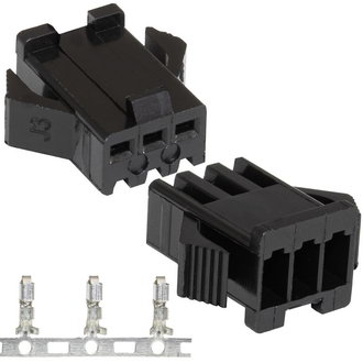 Разъемы питания низковольтные SM-3F 2.54mm + Terminal RUICHI Разъемы питания низковольтные SM-3F 2.54mm + Terminal RUICHI