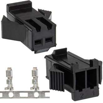 Разъемы питания низковольтные SM-2F 2.54mm + Terminal RUICHI Разъемы питания низковольтные SM-2F 2.54mm + Terminal RUICHI