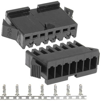 Разъемы питания низковольтные SM-7F 2.54mm + Terminal RUICHI Разъемы питания низковольтные SM-7F 2.54mm + Terminal RUICHI