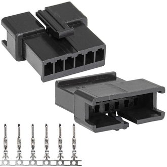 Разъемы питания низковольтные SM-6M 2.54mm + Terminal RUICHI Разъемы питания низковольтные SM-6M 2.54mm + Terminal RUICHI