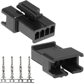 Разъемы питания низковольтные SM-4M 2.54mm + Terminal RUICHI Разъемы питания низковольтные SM-4M 2.54mm + Terminal RUICHI