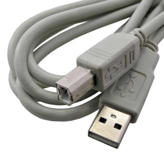 Компьютерные шнуры USB-B M  USB-A M 3m 