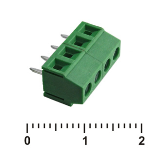 Терминальные блоки XYEK381-4 (3.81mm) 