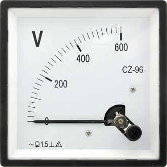 Приборы переменного тока Вольтметр 600В   50гц  (96х96) 