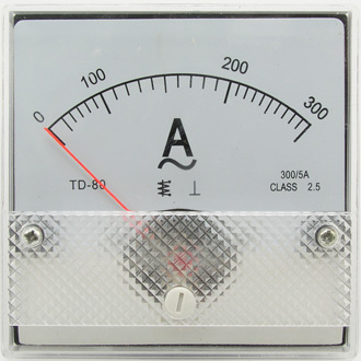 Приборы переменного тока SE-80 300/5A 50гц      (TD-80) 