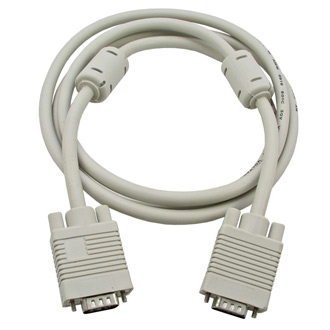 Компьютерные шнуры VGA CABLE (2xFerrites) 1.8m RUICHI