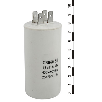 Пусковые конденсаторы CBB60  15uF  450V   (К78-17) 