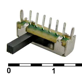 Движковые переключатели SK  1P4T 