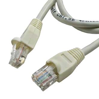 Компьютерные шнуры Патчкорд  RJ45 0.6m белый 