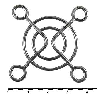 Решетки для вентиляторов Решетка 40x40mm RUICHI