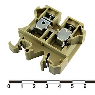 Клеммные колодки на динрейку MK 16 