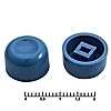 Колпачок для кнопки A01 Blue