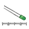 : 3 mm green 30 mCd 20