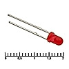 3 mm red 30 mCd 20