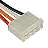 Межплатный кабель: MHU-04 wire 0,3m AWG22
