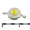  : 1W 3.4v 100-110LM 6000-6500K