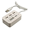 3-PORT USB2.0 HUB + CardReader