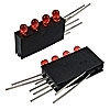 3mm*4 3-5v 4Lm red 30