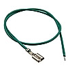 1009 AWG22 4.8mm L=300mm,green