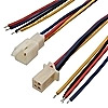 Межплатный кабель: 1017 AWG20 4x2.8 5mm L=250mm RBYB