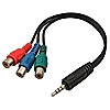  : DC3.5 to 3*RCA 250mm