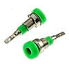 : Z007 2mm panel jack GREEN