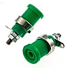 : Z012 4mm panel jack GREEN