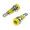 : Z009 4mm panel jack YELLOW