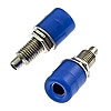 : Z011 4mm panel jack BLUE