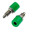 : Z011 4mm panel jack GREEN