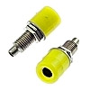 : Z011 4mm panel jack YELLOW