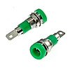 : Z009 4mm panel jack GREEN