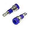 : Z009 4mm panel jack BLUE