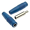 Z041 4mm Cable jack BLUE