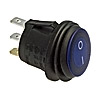 : SB040-12V BLUE IP65 on-off 20.2mm