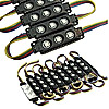  : 5050 3LED BLACK 12V 0.75W RGB IP65