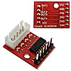  : Red 5 Line Phase Stepper Motor