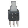 Кнопка миниатюрная: PB22E06 с фиксацией 6x6x10 mm Кнопка миниатюрная: PB22E06 с фиксацией 6x6x10 mm